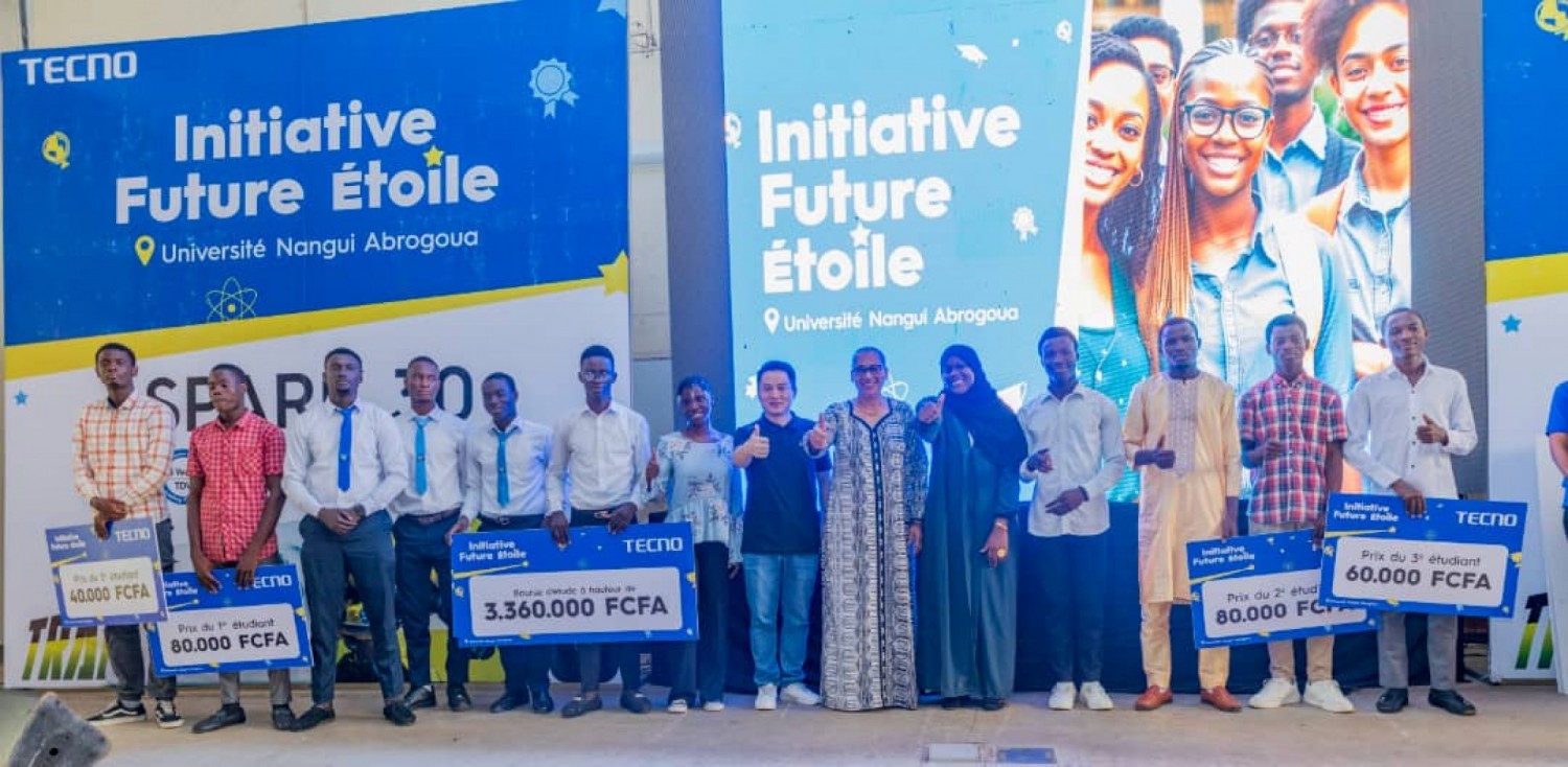 Côte d'Ivoire : Tecno Mobile s'engage pour l'excellence, des bourses offertes aux étudiants et des équipements à l'université Nagui Abrogoa pour propulser l'éducation