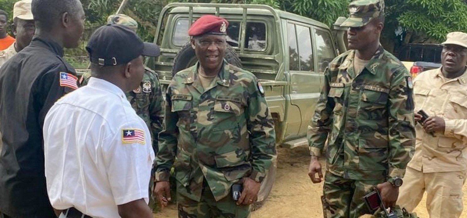 Liberia :  Le chef d'Etat-major des AFL dissipe les rumeurs de guerre à la frontière avec la Guinée