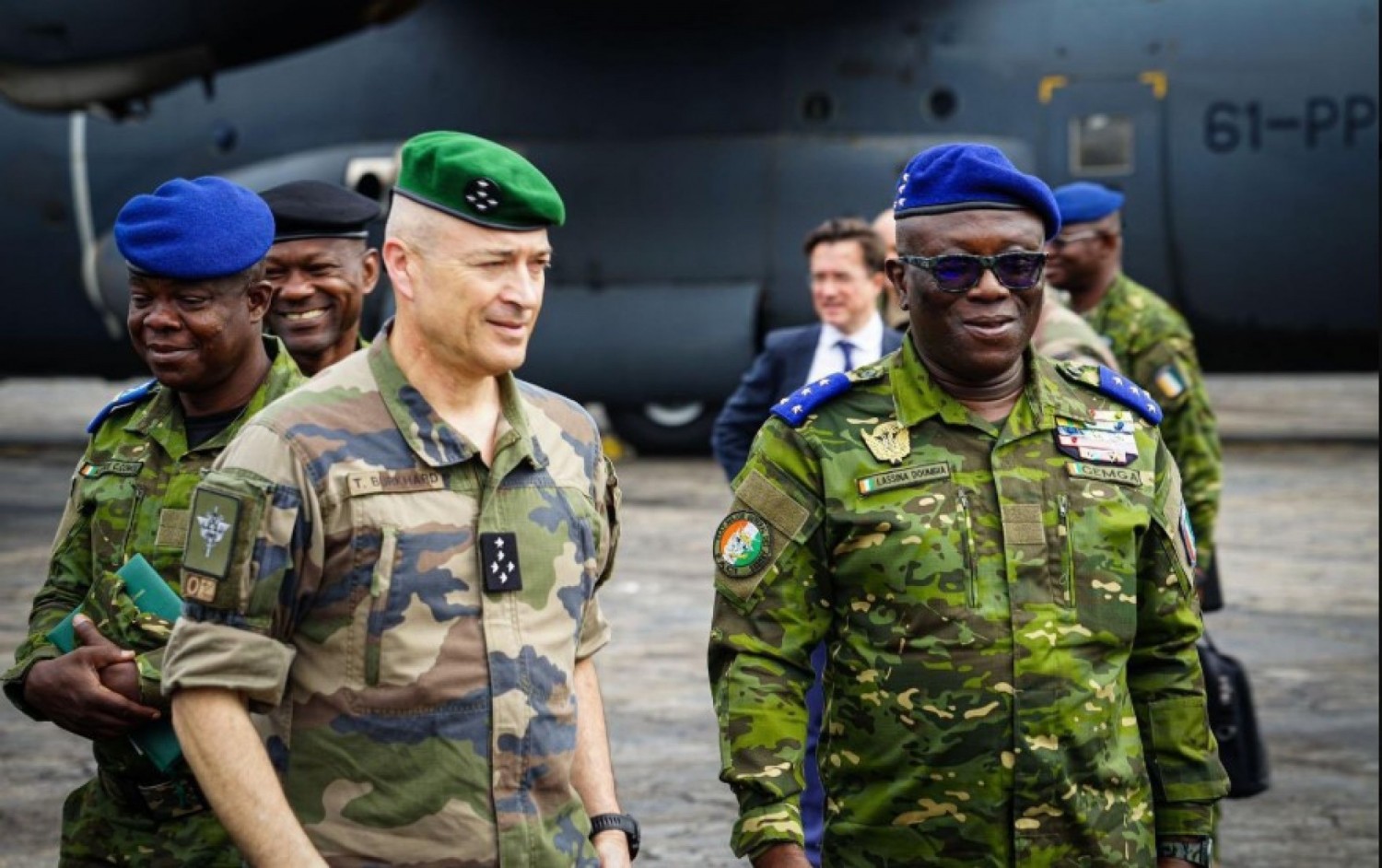 Côte d'Ivoire : Exercice aérien conjoint interalliés  FACI-Armée Française, pour l'Etat-Major,  le contrat opérationnel est de préserver l'inviolabilité et assurer l'intégrité de l'espace aérien