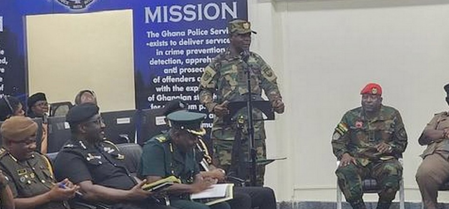 Ghana :  Elections 2024, l'Armée rappelle la limite de son rôle et se met à la disposition de la police