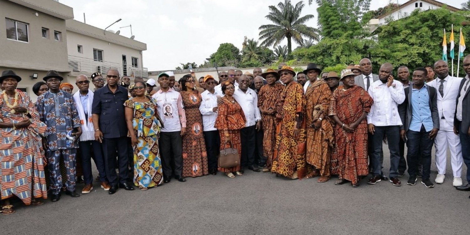 Côte d'Ivoire : 80 hauts cadres de l'administration et professionnels de divers horizons issus de la région du Lôh-Djiboua rejoignent le RHDP