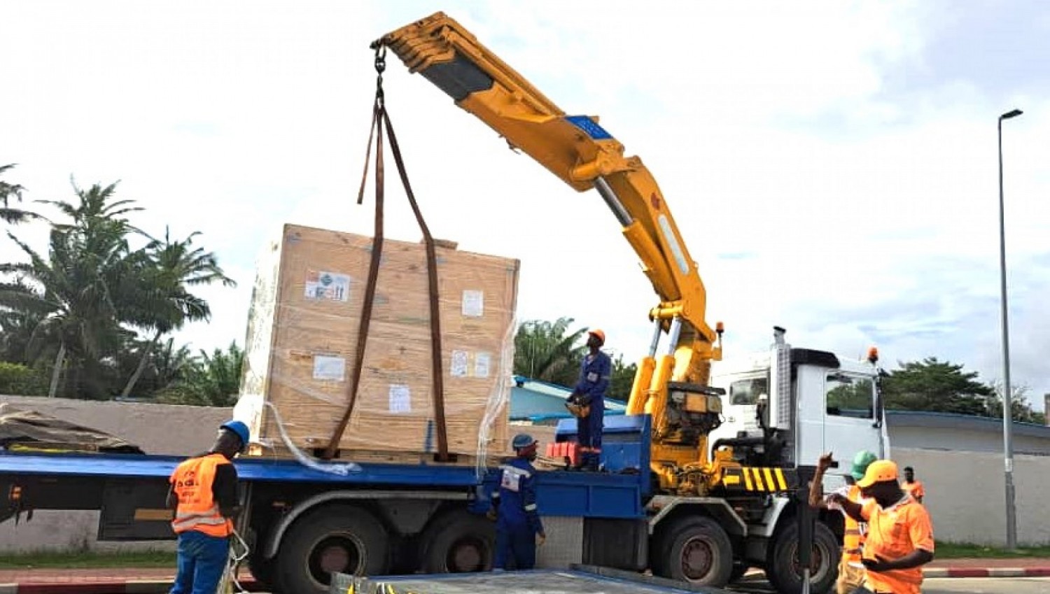 Côte d'Ivoire : AGL assure la logistique de plusieurs IRM américains pour l'équipement des hôpitaux du Pays