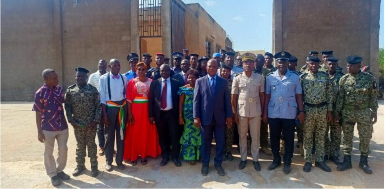 Côte d'Ivoire : Inauguration de la Maison d'Arrêt et de Correction (MACS) de Sinfra