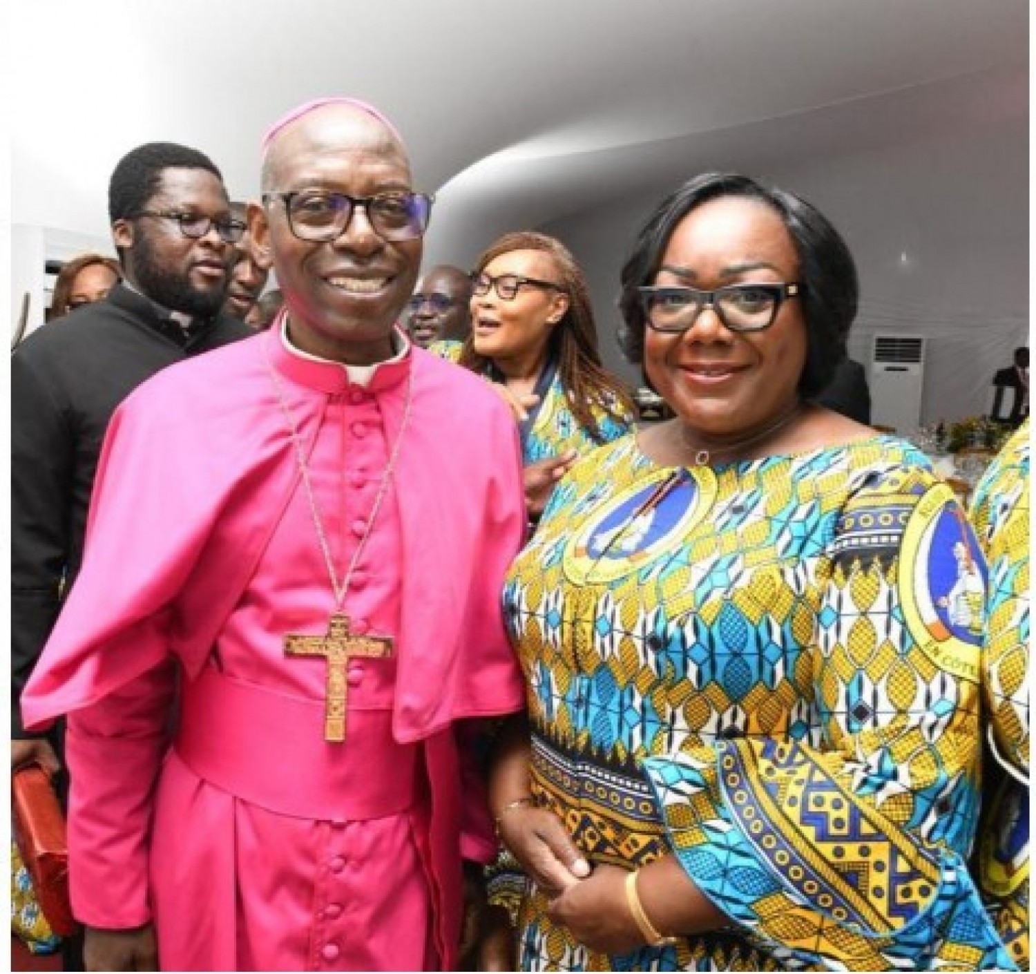 Côte d'Ivoire : Mgr Ignace Bessi Dogbo, Archevêque Métropolitain d'Abidjan consacré Cardinal en présence de la Ministre d'Etat  Anne Ouloto dépêchée par le chef de l'Etat