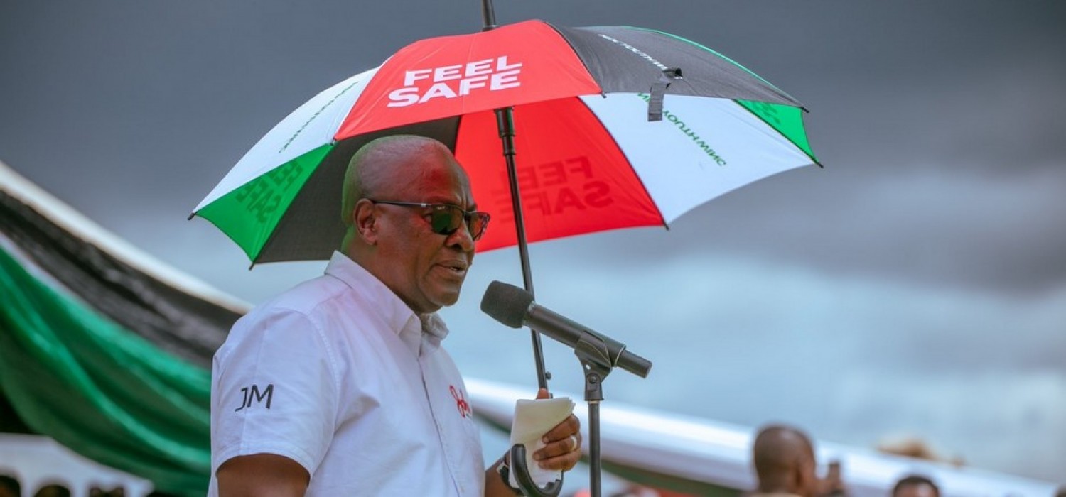 Ghana :  Présidentielle 2024, Mahama du NDC pressenti vainqueur, Bawumia du NPP concède sa défaite