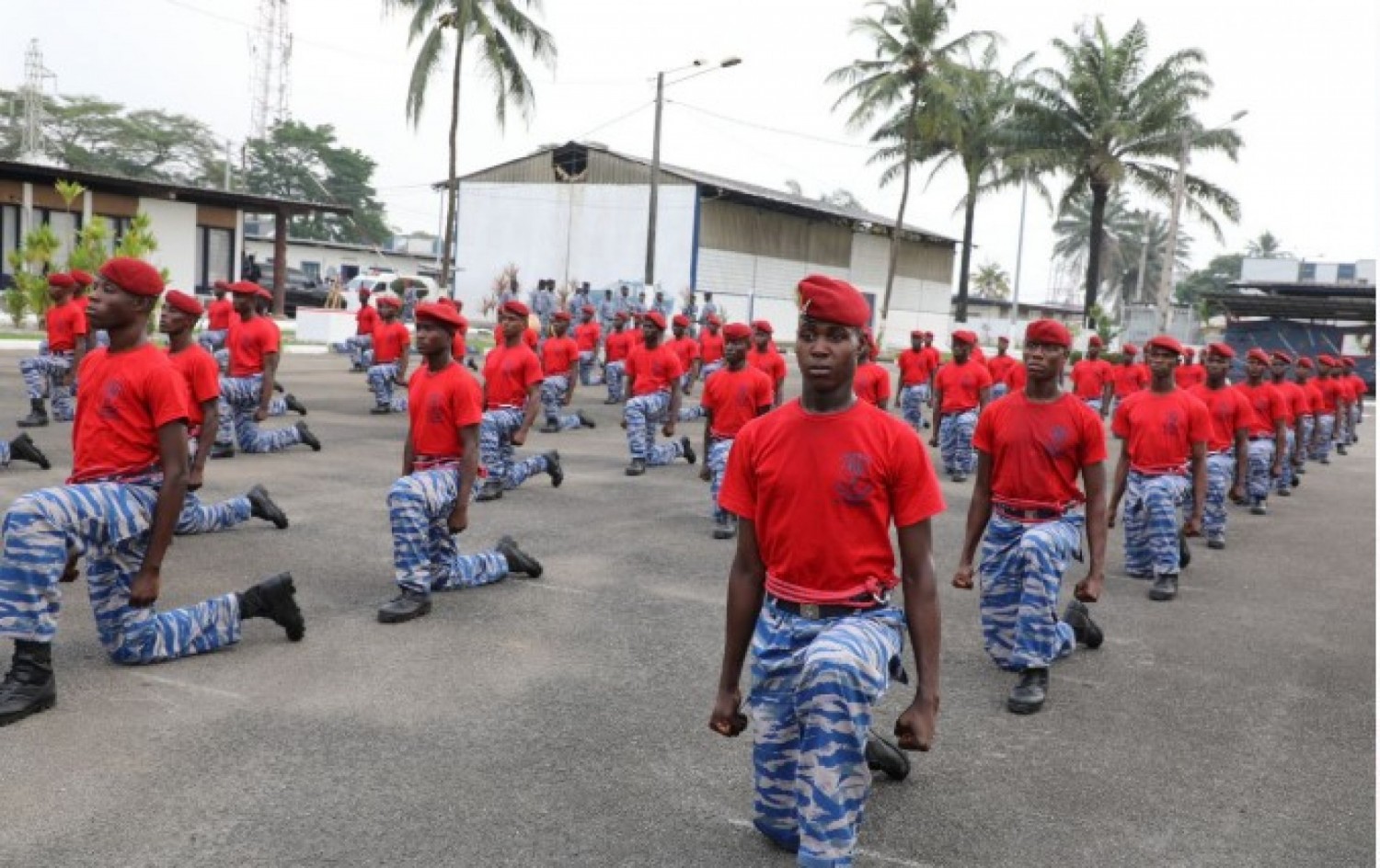 Côte d'Ivoire : Gendarmerie nationale, 632 nouveaux Commandos reçoivent leurs diplômes et attributs