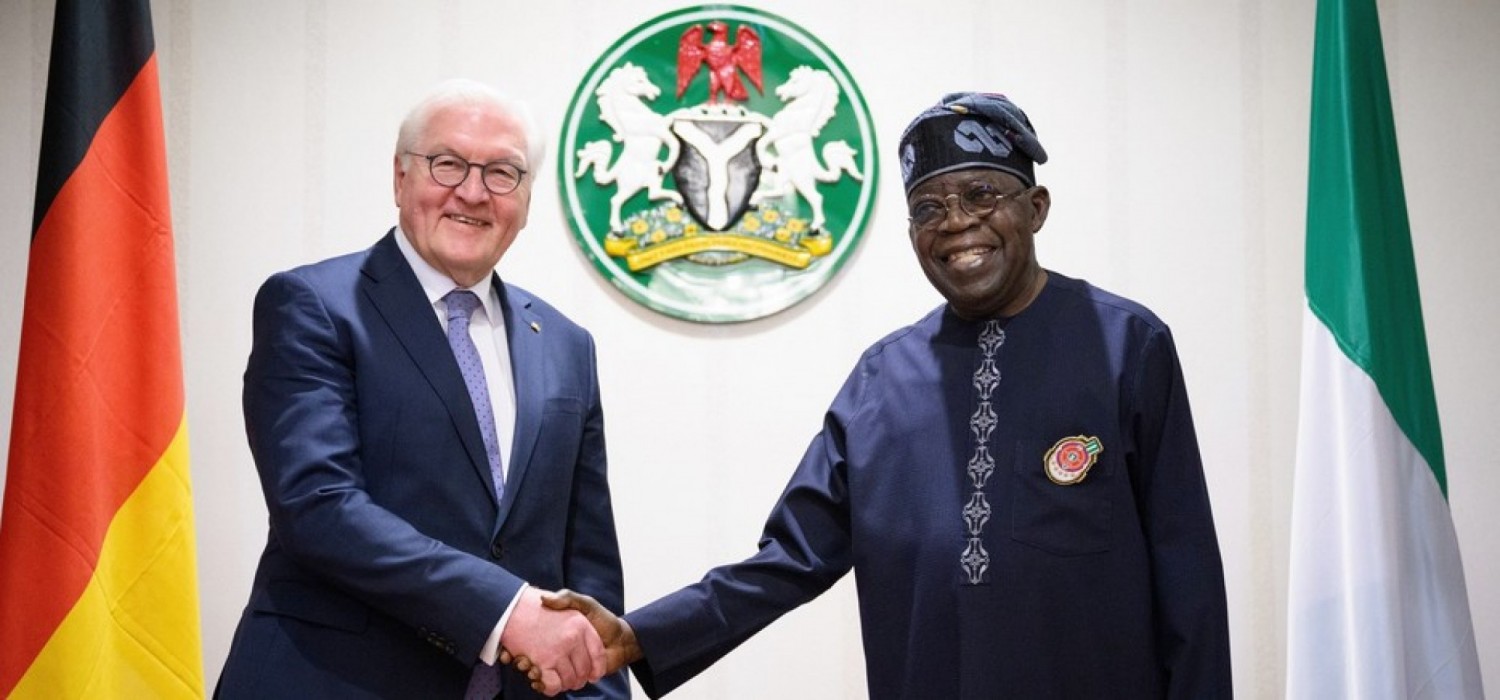 Nigeria-Allemagne :  Le Président allemand Steinmeier discute partenariat et énergie avec Tinubu