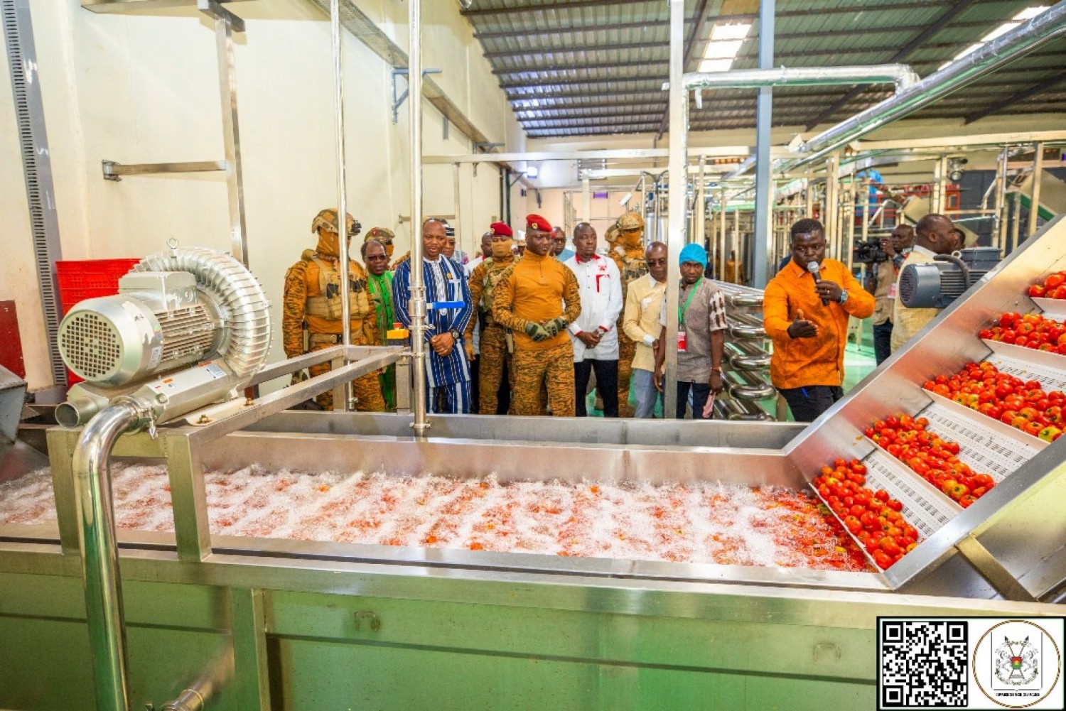 Burkina Faso : Inauguration d'une deuxième usine de transformation de tomate à Yako