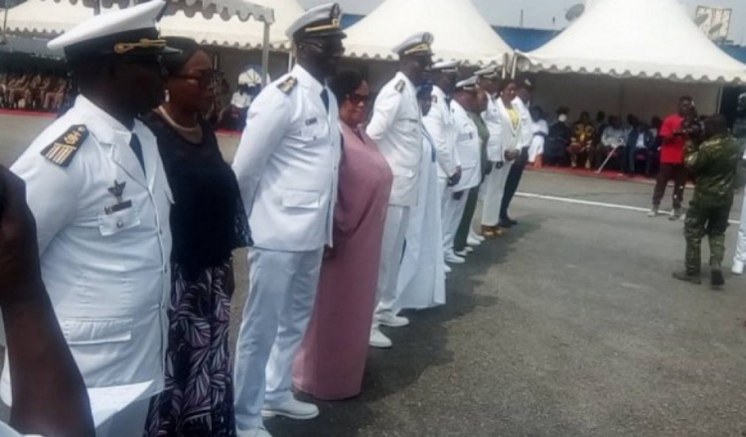 Côte d'Ivoire : Des  Marins admis à faire valoir leurs droits  à la retraite dont le Commandant Boniface Konan