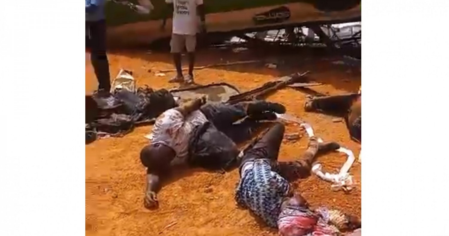 Côte d'Ivoire : Chute d'un Bus sur le site de l'ex-Sorbonne au Plateau, bilan provisoire, 01 mort et 24 blessés