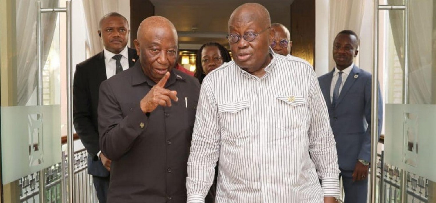 Liberia-Ghana :  Boakai échange avec Akufo-Addo et va rencontrer Mahama ce lundi à Accra