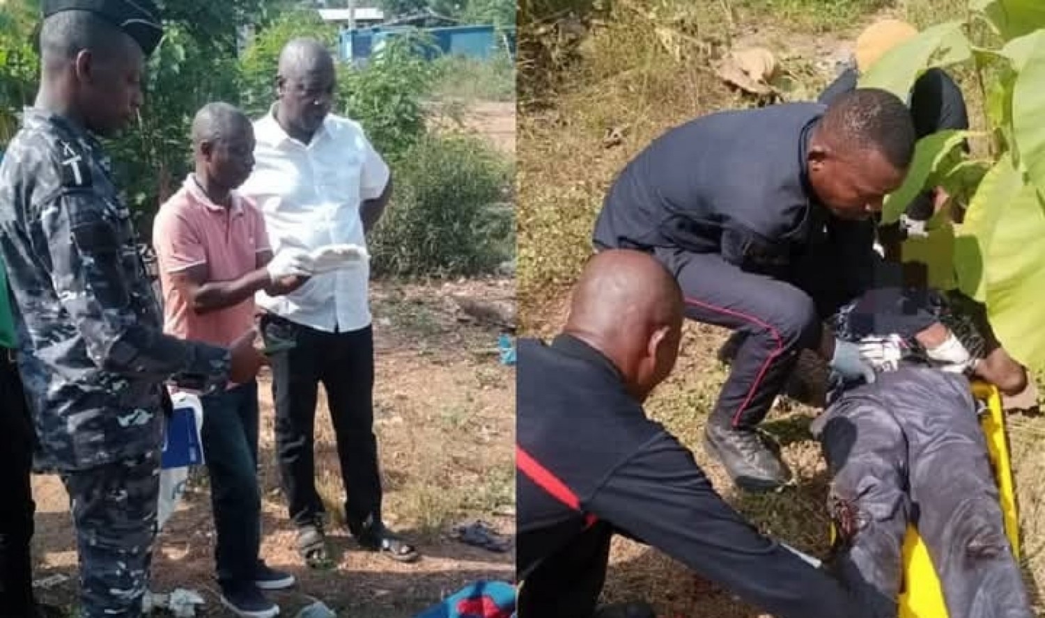 Côte d'Ivoire : Tragédie au carrefour de Gbalékro, une collision entre une moto et un mini-car fait un mort et un blessé