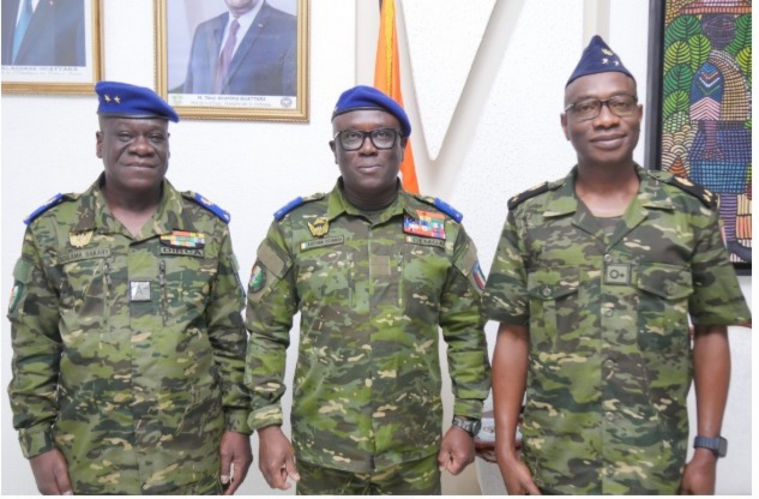 Côte d'Ivoire : FACI, deux Officiers supérieurs promus au grade de General de Brigade