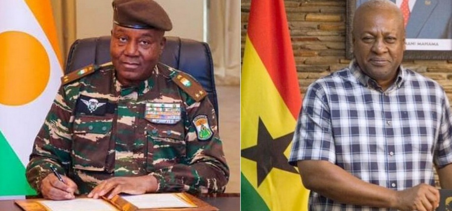 Niger-Ghana : Le Général Tiani envoie son PM Lamine Zeine à l'investiture de Mahama