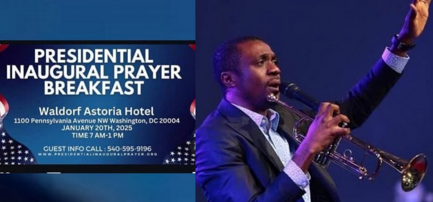 Nigeria-USA :  L'artiste Nathaniel Bassey invité à prester au petit-déjeuner de prière d'investiture de Donald Trump