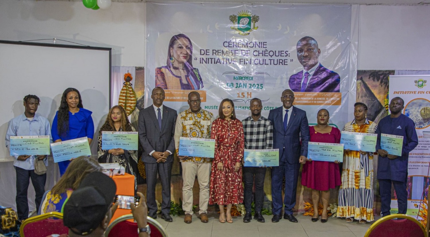 Côte d'Ivoire : Soutien aux acteurs de l'industrie culturelle et créative, le gouvernement finance 13 projets à hauteur de 144 500 000 FCFA