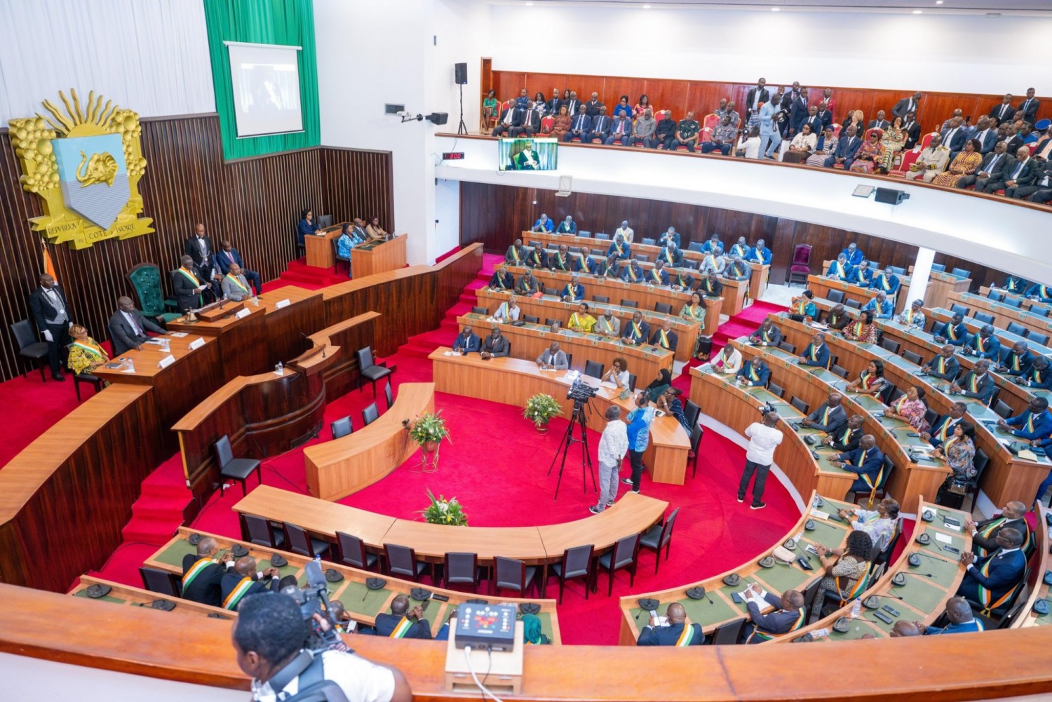 Côte d'Ivoire : Ouverture lundi de la première Session Ordinaire de l'année de l'Assemblée nationale, en présence du plusieurs présidents des parlements de la sous-région