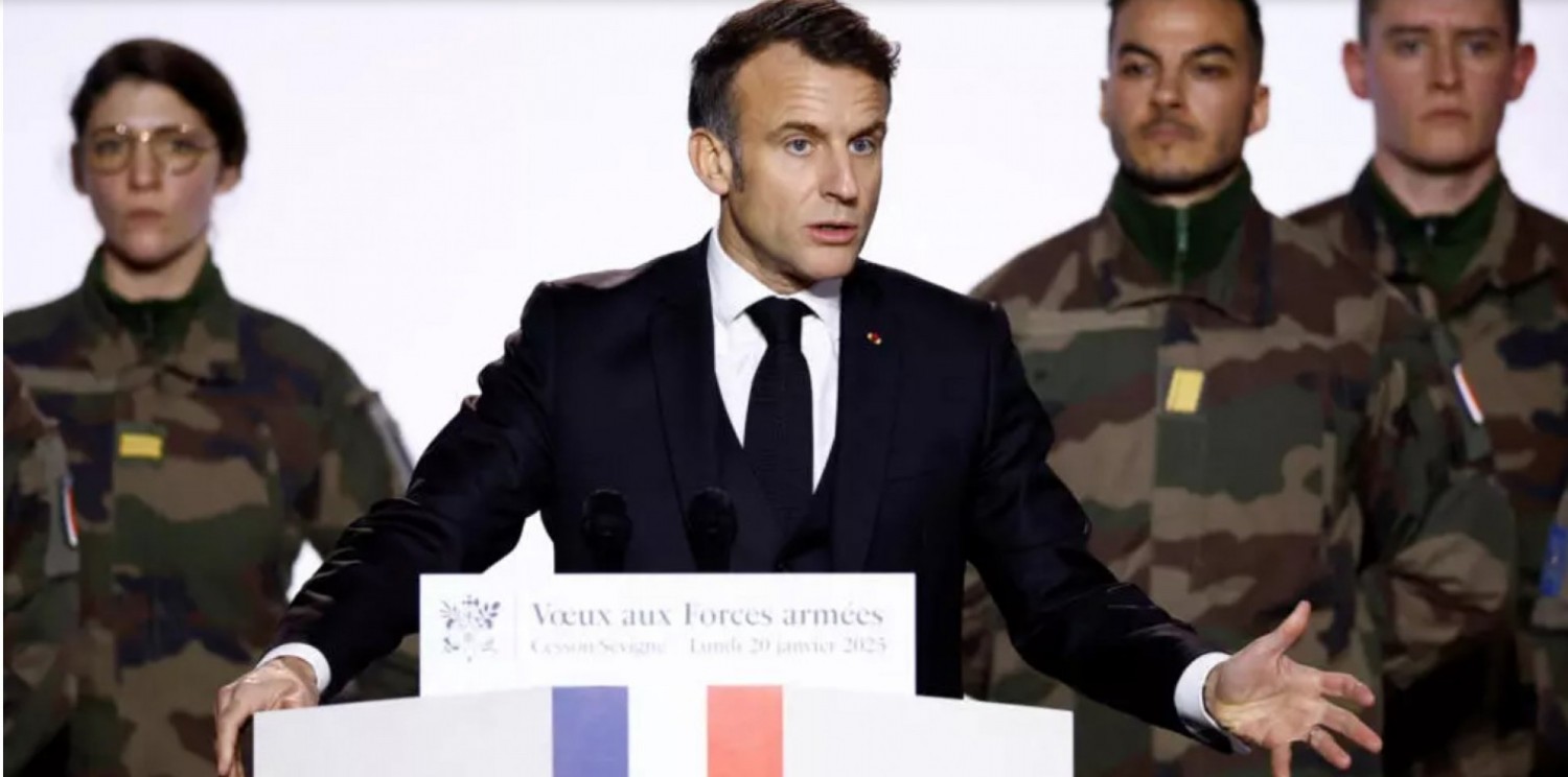 Côte d'Ivoire-France : Présentant ses vœux aux Armées, Macron veut un partenariat de sécurité repensé avec l'Afrique