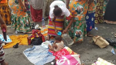 Côte d'Ivoire: Folle ambiance au Plateau, même les nouveaux nés sont au congrès