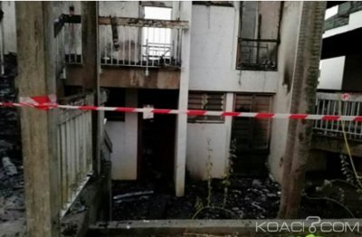 Côte d'Ivoire : Yopougon, un incendie ravage des chambres de   l'Académie Régionale des Sciences et Techniques de la Mer