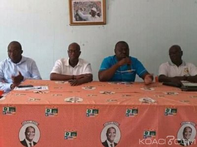 Côte d'Ivoire : Depuis le siège du RHDP de Bouaké, une coordination des enseignants appelle à  la reprise des cours, des mesures sécuritaires annoncées par Bema Fofana