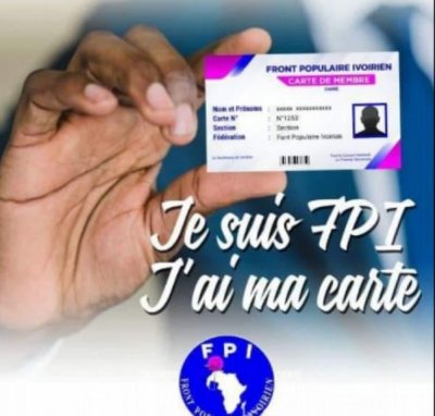 Côte d'Ivoire : Présidentielle  2020, le FPI se prépare et relance la carte des militants