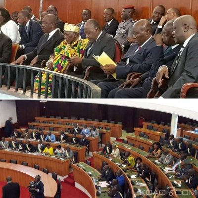 Côte d'Ivoire : Trois groupes parlementaires et Affi boycottent l'élection du nouveau président de l'Assemblée nationale