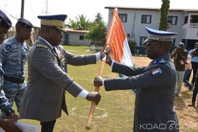 Côte d'Ivoire : À San-Pédro, le nouveau chef de corps de la 5ème légion de gendarmerie présenté