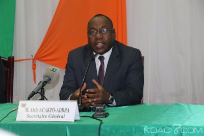 Côte d'Ivoire : Parlement, la session ordinaire de l'année 2019 prévue  lundi est conforme à  la constitution de novembre 2016, souligne  le SG