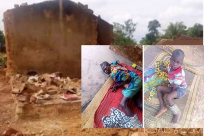 Côte d'Ivoire : Dans un village de la région du Iffou, une maison s'écroule sur trois enfants