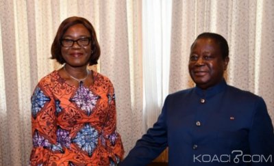 Côte d'Ivoire : La raison de la visite de Mme  Kaba Nialé à   Konan Bédié