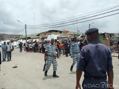 Côte d'Ivoire : A Cocody, les commerçants aux alentours du marché Cocovico déguerpis