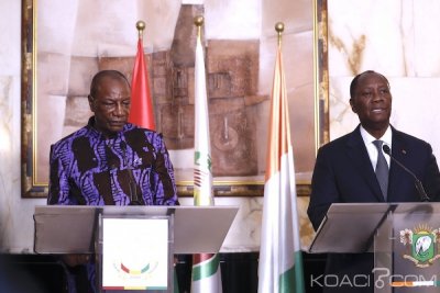 Côte d'Ivoire-Guinée: Depuis Abidjan, Alpha Condé soutient que le débat sur son troisième mandat «ne l'intéresse pas»