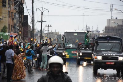 Cameroun : Ferveur populaire à  l'arrivée des jeunes lions indomptables