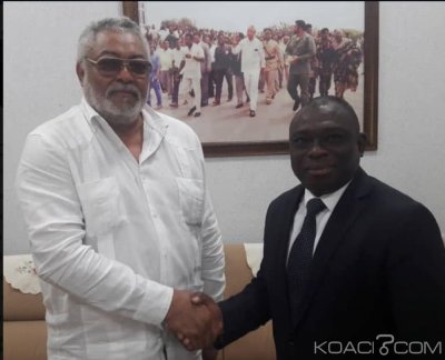 Côte d'Ivoire-Ghana: KKB sollicite Jerry Rawlings à  Accra pour son implication dans le processus de la réconciliation