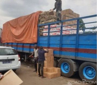 Côte d'Ivoire : Yamoussoukro, un camion de faux médicaments contenus dans des cartons de boissons intercepté, un pharmacien cité