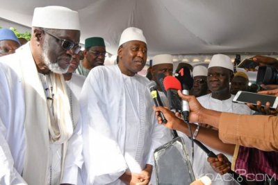 Côte d'Ivoire : L'imam Traoré de la Grande mosquée de la Riviera Golf interpelle tous les acteurs politiques et les exhorte à  privilégier l'intérêt supérieur de la nation