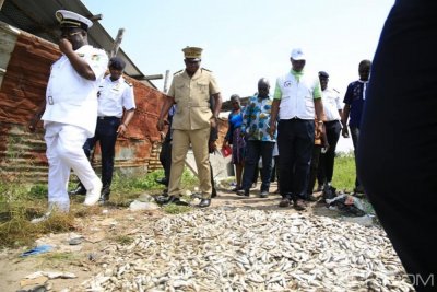 Côte d'Ivoire : Poissons empoisonnés déversés à  Port-Bouët, 2 personnes interpellées, une enquête ouverte, le préfet d'Abidjan « pas de panique »