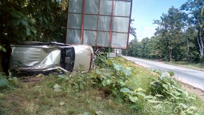 Côte d'Ivoire: À Bouaké sur la nationale A3, une panne entraîne un chauffeur dans le décor