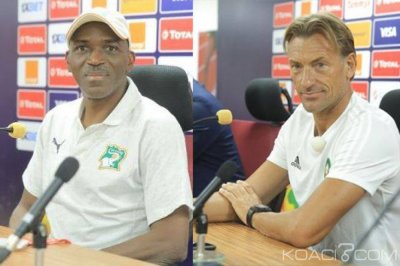 Côte d'Ivoire-Maroc: CAN 2019,  Hervé Renard «Les ivoiriens seront prêts», Kamara «Il ne s'agit pas forcement d'une revanche»