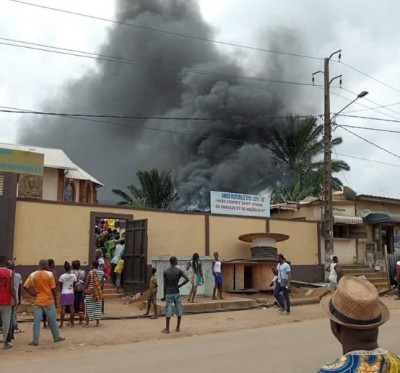 Côte d'Ivoire : Incendie à l'église catholique de Bingerville, plus de peur que de mal, voici les causes