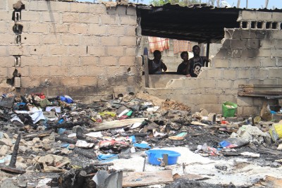 Côte d'Ivoire: Drame, à Port-Bouët, plus d'une dizaine de maisons ravagées par un terrible incendie