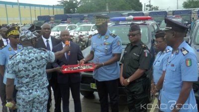 Côte d'Ivoire : Pour accroitre ses capacités opérationnelles, près d'une centaine de véhicules remis à  la police