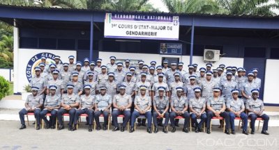 Côte d'Ivoire : Gendarmerie, des cours d'Etat-Major ouverts afin d'élever le niveau professionnel des officiers