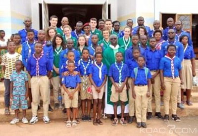 Côte d'Ivoire-France : Par une action de jumelage entre scouts,   deux villages du Iffou bénéficient de salles de classes