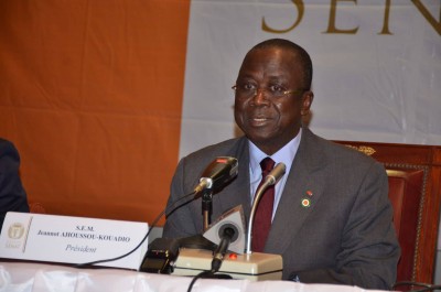 Côte d'Ivoire: Ahoussou encourage Ouattara «à prendre toutes les dispositions utiles afin que les élections à venir se déroulent dans un climat de sérénité»