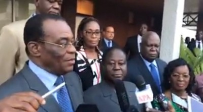 Côte d'Ivoire: Bédié reçoit Affi ce jour après des mois de brouilles, porteur d'un message de Gbagbo ?