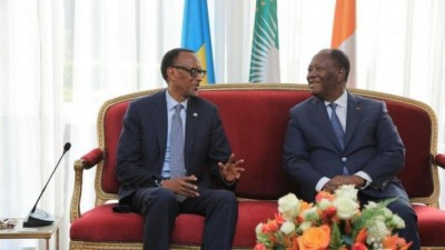 Côte d'Ivoire-Rwanda: Paul Kagamé à Abidjan pour débattre de la question de l'environnement des affaires