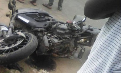 Côte d'Ivoire: Une enseignante à moto percutée par un véhicule,  son fils trouve la mort dans l'accident