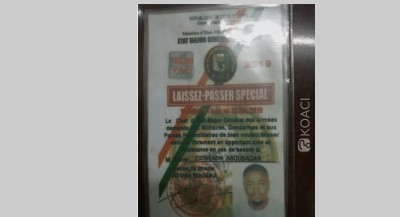 Côte d'Ivoire: La  libération de l'individu pris avec un faux « Laissez-Passer » suscite des interrogations